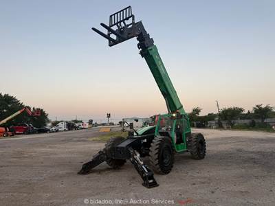 2017 JLG 1255 55’ 12,000 lbs Telescopic Reach Forklift Telehandler Aux bidadoo