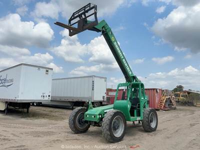 2015 JLG 6036 36' 6,000 lb Telescopic Reach Forklift Telehandler Aux Hyd bidadoo