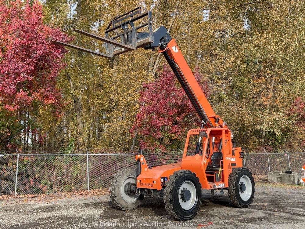 2018 JLG 6036 36' 6,000 lbs 4WD Telescopic Reach Forklift Telehandler ...