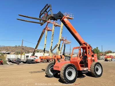 2018 JLG 6036 36' 6,000 lbs Telescopic Reach Forklift Telehandler Aux bidadoo