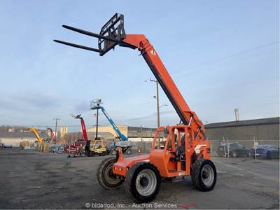 2015 JLG 6042 42' 6,000 lbs Telescopic Reach Forklift Telehandler Aux bidadoo