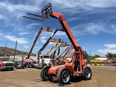 2015 JLG 6042 6K Skytrak Telescopic Reach Forklift Telehandler Cummins bidadoo