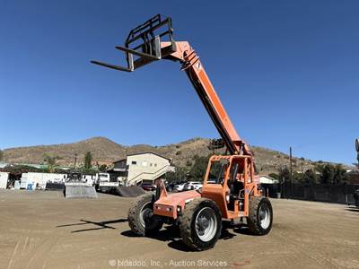 2015 JLG 6042 42' 6,000 lbs Telescopic Reach Forklift Telehandler Aux bidadoo