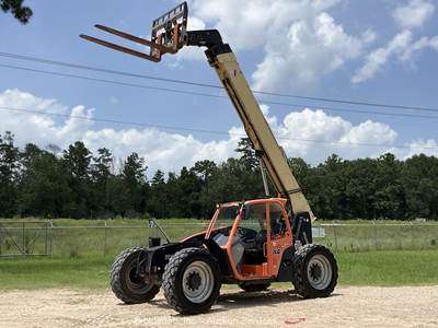 2016 JLG 642 42' 6,600 lbs Telescopic Reach Forklift Telehandler Aux Hyd bidadoo