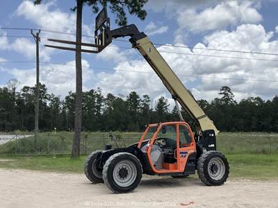 2016 JLG 642 42' 6,600 lbs Telescopic Reach Forklift Telehandler Aux bidadoo