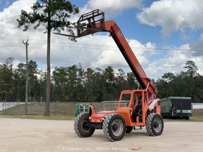 2015 JLG 8042 Legacy 8K Telescopic Reach Forklift Telehandler Aux Hyd bidadoo