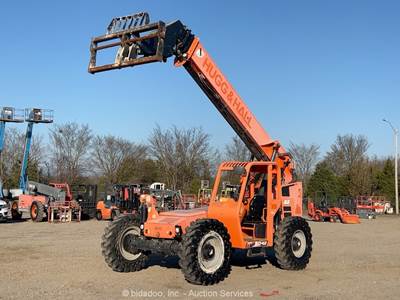 2017 JLG Skytrak 8042 8K Telescopic Reach Forklift Telehandler Aux Hyd bidadoo