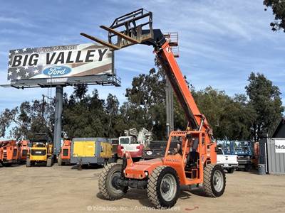 2016 JLG Skytrak 8042 8K Telescopic Reach Forklift Telehandler Cummins bidadoo