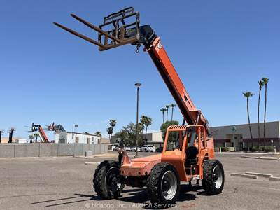 2017 JLG 8042 42' 8K Telescopic Reach Forklift Telehandler Cummins bidadoo