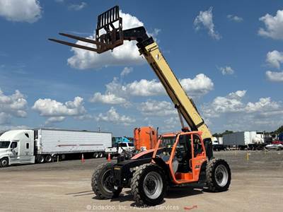 2018 JLG 943 43' 9,000 lbs Telescopic Reach Forklift Telehandler bidadoo