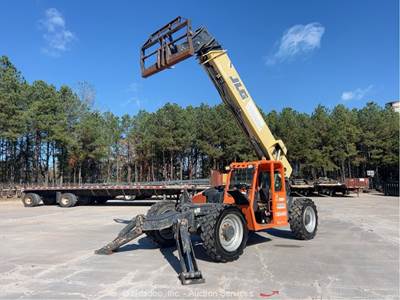 2015 JLG G10-55A 55' 10,000 lbs Telescopic Reach Forklift Telehandler bidadoo