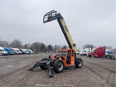 2015 JLG G10-55A 55' 10,000 lbs Telescopic Reach Forklift Telehandler bidadoo