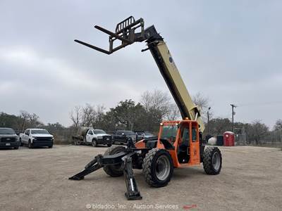 2014 JLG G10-55A 55' 10,000 lbs Telescopic Reach Forklift Telehandler bidadoo