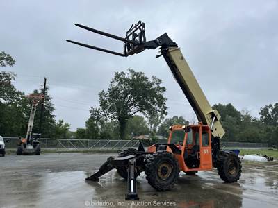 2015 JLG G12-55A 55' 12,000 lbs Telescopic Reach Forklift Telehandler bidadoo