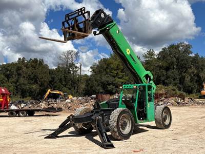 2013 JLG G12-55A 55' 12,000 lbs Telescopic Reach Forklift Telehandler bidadoo