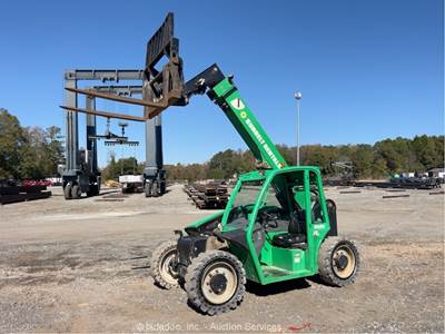 2017 JLG G5-18A 18' 5,500 lbs Telescopic Reach Forklift Telehandler Aux bidadoo