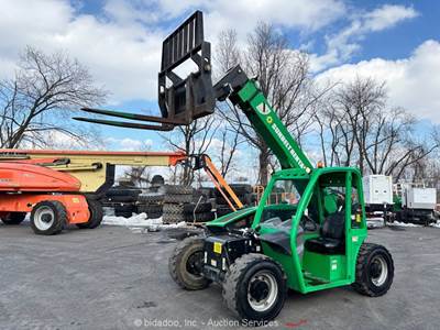 2017 JLG G5-18A 18' 5,500 lbs Telescopic Reach Forklift Telehandler bidadoo