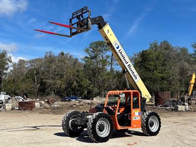 2015 JLG G6-42A 42' 6,600 lbs Telescopic Reach Forklift Telehandler bidadoo