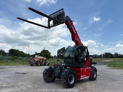 2024 Magni 10.1 31' 22,000 lbs Telescopic Reach Forklift Cab Telehandler bidadoo
