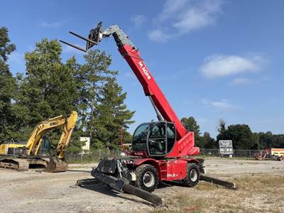 2017 Magni RTH 6.30 98' 13K Telescopic Reach Forklift Cab Telehandler bidadoo