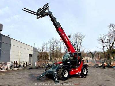 2024 Magni TH 10.62 62' 10,000 lbs Telescopic Telehandler Cab bidadoo -New
