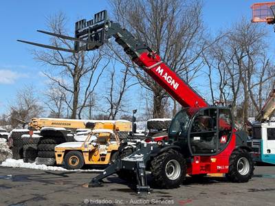 2024 Magni TH10.62 62' 10K Telescopic Reach Forklift Telehandler bidadoo -New