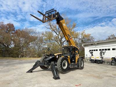 2021 Sany STH1056A 56' 10,000 lbs  Telescopic Reach Forklift Telehandler bidadoo