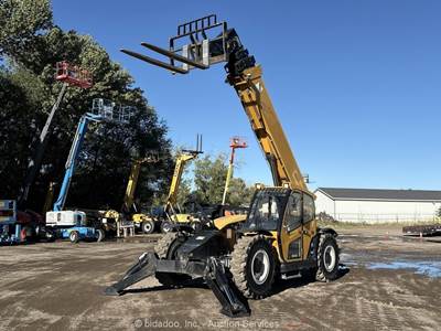 2021 Sany STH1056A 56' 10K Telescopic Reach Forklift Cab Telehandler AUX bidadoo