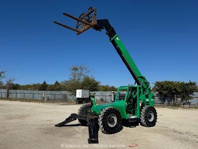 2017 Skytrak 10042 42’ 10,000 lbs Telescopic Reach Forklift Telehandler bidadoo