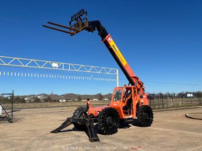 2020 Skytrak 10042 42’ 10,000 lbs Telescopic Reach Forklift Telehandler bidadoo