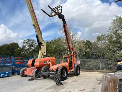 2018 Skytrak 10054 54' 10,000 lbs Telescopic Reach Forklift Telehandler bidadoo