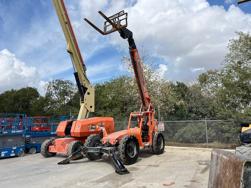 2018 Skytrak 10054 54' 10,000 lbs Telescopic Reach Forklift Telehandler ...