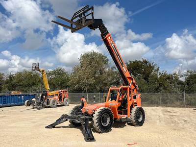 2017 Skytrak 10054 54' 10,000 lbs Telescopic Reach Forklift Telehander bidadoo