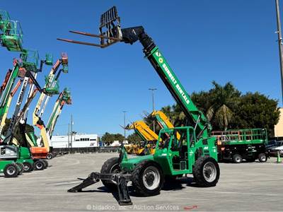 2016 Skytrak 10054 54' 10,000 lbs Telescopic Reach Forklift Telehandler bidadoo