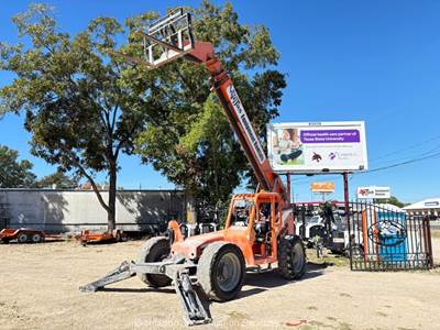 2014 Skytrak 10054 54' 10,000 lbs Telescopic Reach Forklift Telehandler bidadoo