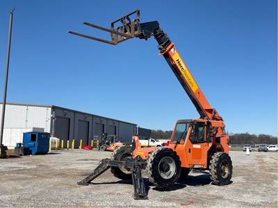 2019 Skytrak 10054 54’ 10,000 lbs Telescopic Reach Forklift Telehandler bidadoo