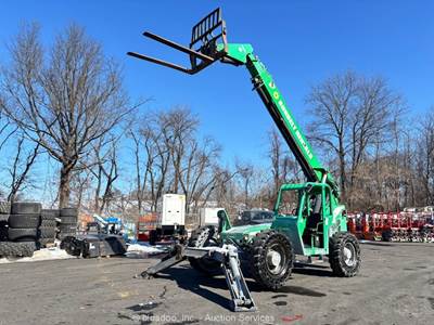 2014 Skytrak 10054 54' 10,000 lbs Telescopic Reach Forklift Telehandler bidadoo