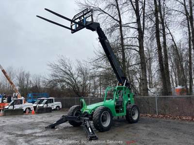 2016 Skytrak 10054 52' 10,000 lbs Telescopic Reach Forklift Telehandler bidadoo