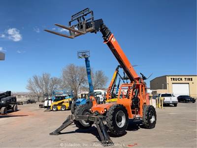2018 Skytrak 10054 53' 10,000 lbs. Telescopic Reach Forklift Telehandler bidadoo