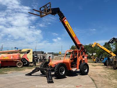 2018 Skytrak 10054 54’ 10,000 lbs Telescopic Reach Forklift Telehandler bidadoo
