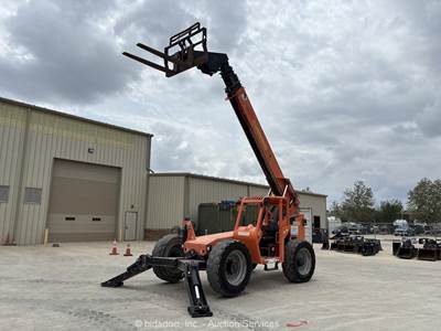 2019 Skytrak 10054 54' 10,000 lbs Telescopic Reach Forklift Telehandler bidadoo