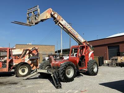 Skytrak 10054 54' 10,000 Telescopic Reach Forklift Telehandler bidadoo -Repair
