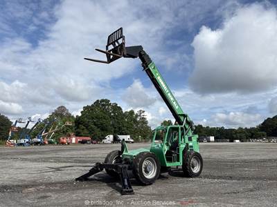 2016 Skytrak 10054 52' 10,000 lbs Telescopic Reach Forklift Telehandler bidadoo