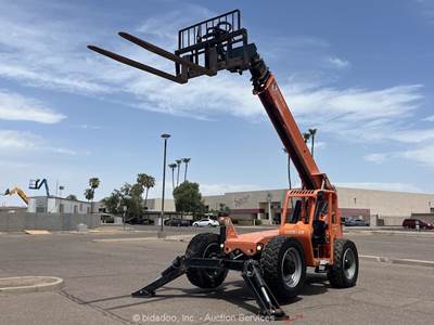 2018 Skytrak 10054 54' 10,000 lbs Telescopic Reach Forklift Telehandler bidadoo