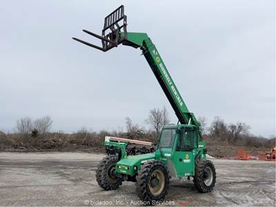 2013 Skytrak 6042 6,000 lbs Telescopic Reach Forklift Telehandler Aux bidadoo