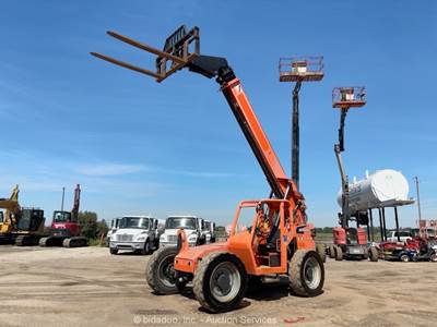 2016 Skytrak 6042 42' 6,000 lb Telescopic Reach Forklift Telehandler bidadoo