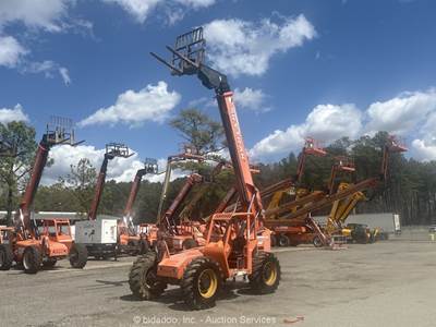 2016 Skytrak 6042 42' 6,000 lbs Telescopic Reach Forklift Telehandler bidadoo