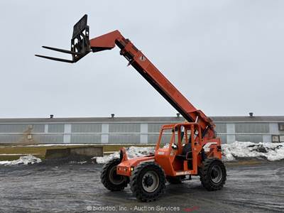 2015 Skytrak 6042 42' 6,000 lb Telescopic Reach Forklift Cummins bidadoo -Repair