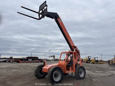 2016 Skytrak 6042 42' 6,000 lbs Telescopic Reach Forklift Telehandler bidadoo