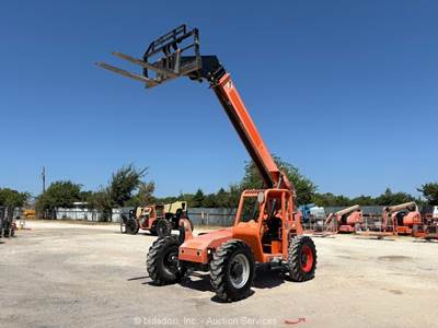2017 Skytrak 6042 42' 6,000 lbs Telescopic Reach Forklift Telehandler bidadoo